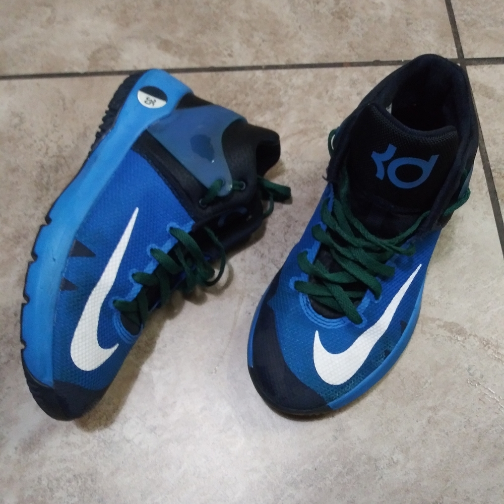 Blue Nike's